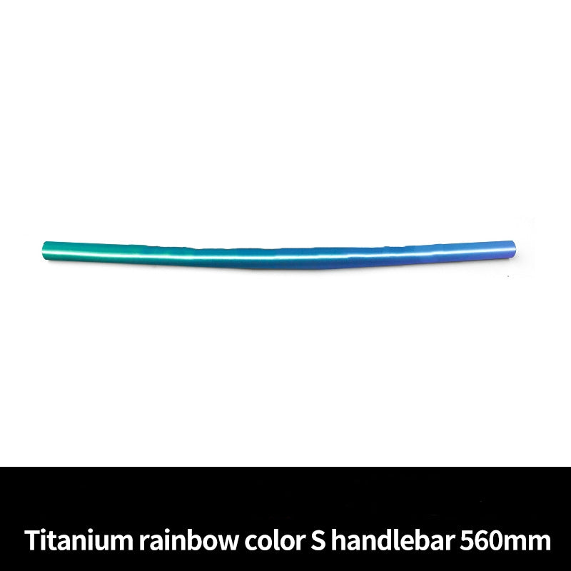 Manillar plegable de aleación de titanio para bicicleta 25,4*580MM para Brompton