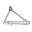 Titanium Bike Rear Triangle For P line For Brompton Bicycle Front Fork Frame Lightweight 16" original Size Part