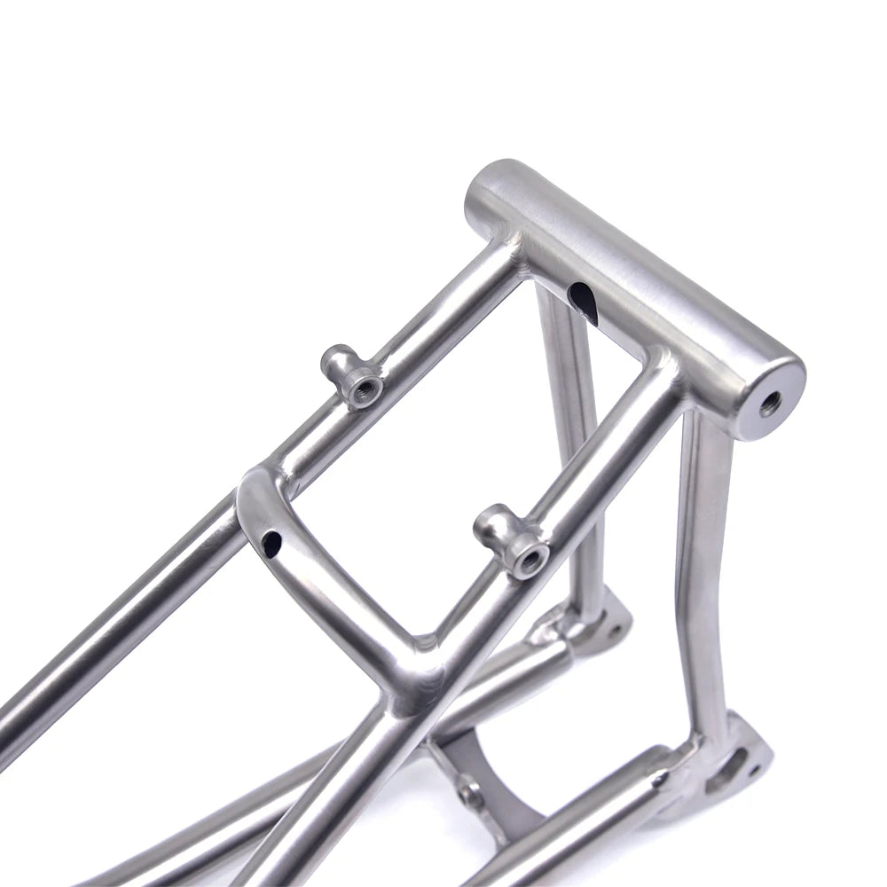 Titanium Bike Rear Triangle For P line For Brompton Bicycle Front Fork Frame Lightweight 16" original Size Part