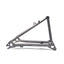 Titanium Bike Rear Triangle For P line For Brompton Bicycle Front Fork Frame Lightweight 16" original Size Part