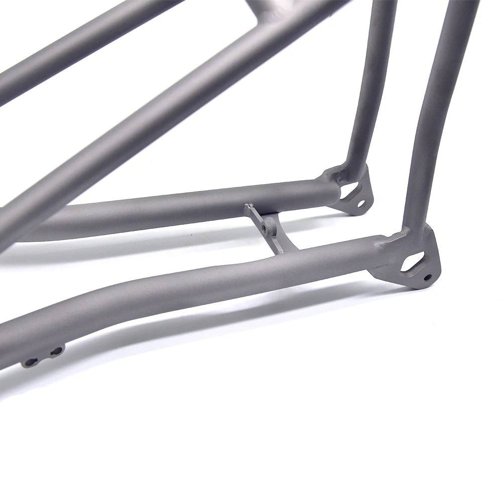 Titanium Bike Rear Triangle For P line For Brompton Bicycle Front Fork Frame Lightweight 16" original Size Part
