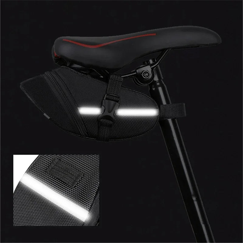 Waterproof Bike Seat Bag - Rear Saddle Tool Pouch for Mountain/Cycling Accessories