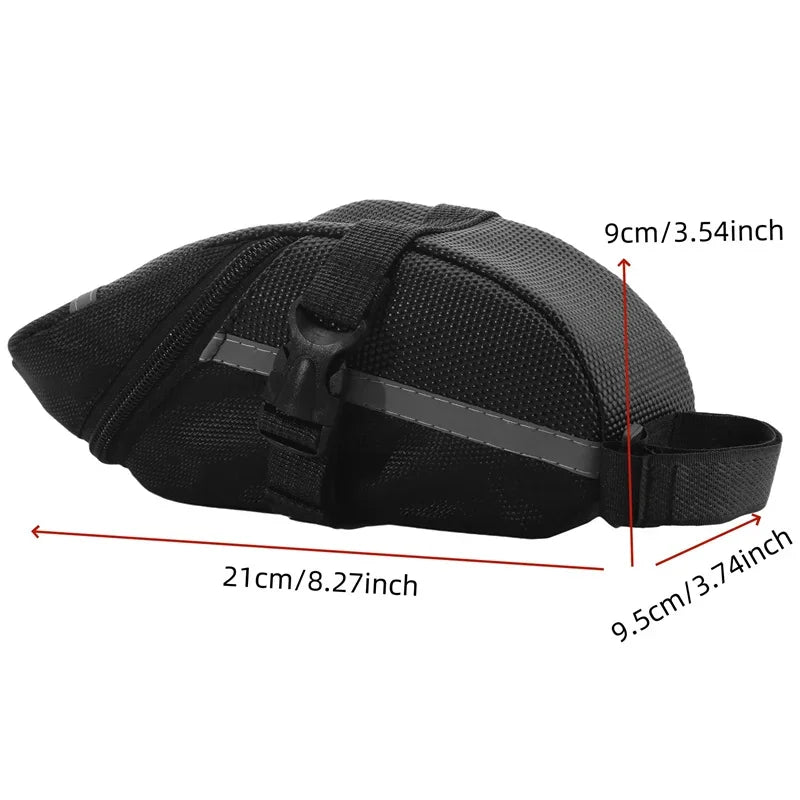 Waterproof Bike Seat Bag - Rear Saddle Tool Pouch for Mountain/Cycling Accessories