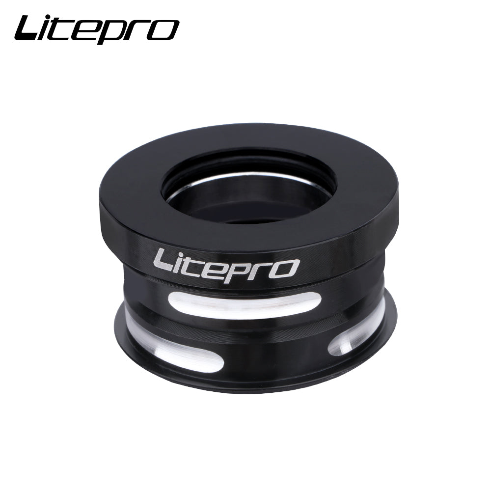 Litepro 44mm Headset – 74g CNC Aluminum, Universal Folding Bike Fit