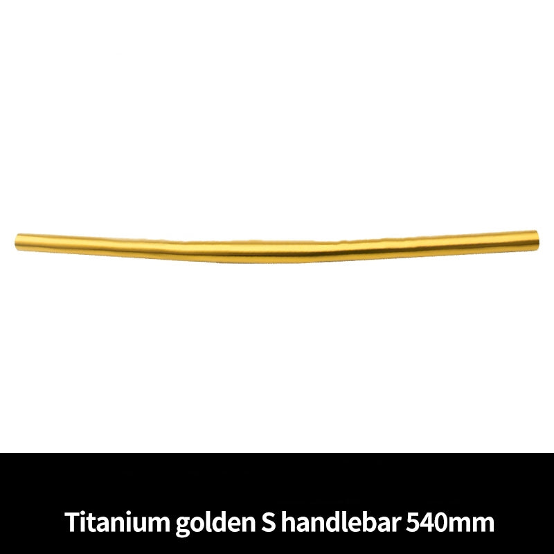 Manillar plegable de aleación de titanio para bicicleta 25,4*580MM para Brompton