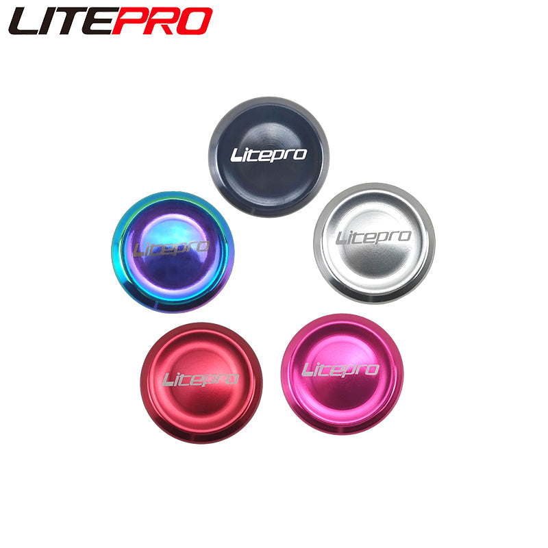 Litepro Plastic Handlebar Plugs for Mountian Bike Road Bike Folding Bike