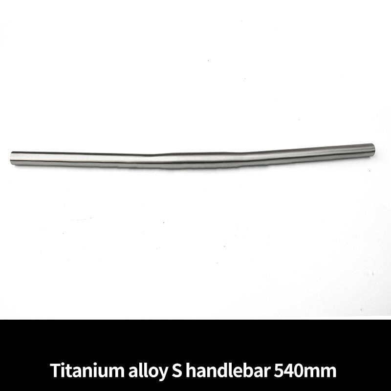 Manillar plegable de aleación de titanio para bicicleta 25,4*580MM para Brompton