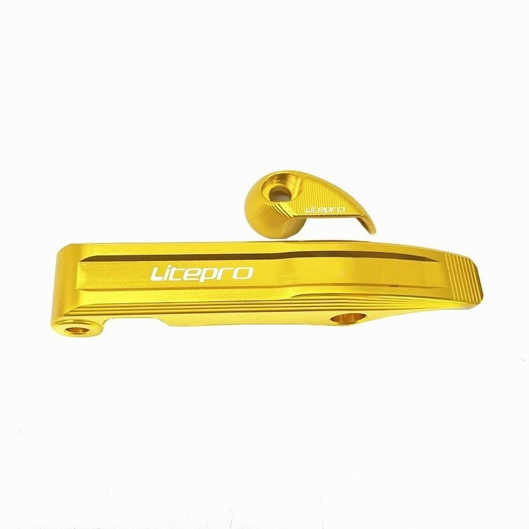 Litepro Folding Bike Locking Buckle – Aluminum Alloy Safety Cap for Dahon/Fnhon Bikes, 49g, 8 Colors (Dual Safety Design)