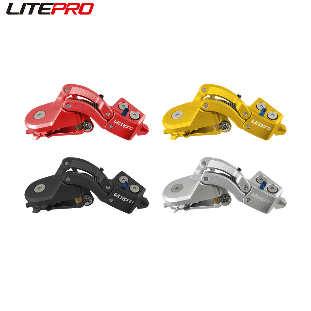 Litepro For Bromp Bike Aluminum Alloy Rear Derailleurs Transmission Modified 5 External 7Speed Chain Tensioner DIP Shifter
