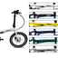 Litepro 20Inch Folding Bike Aluminum Alloy Frame External 10Speed Disc Brake Bicycle Ultralight Portable Vehicl