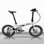 Litepro 20Inch Folding Bike Aluminum Alloy Frame External 10Speed Disc Brake Bicycle Ultralight Portable Vehicl