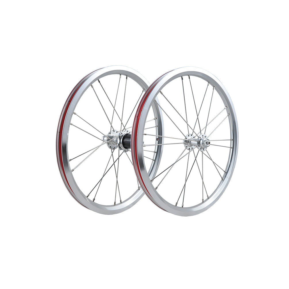 Litepro 16Inch 349 For Brompton Bicycle External 7Speed Wheelset 74x112MM 4 Bearing Aluminum Alloy Wheels Rims