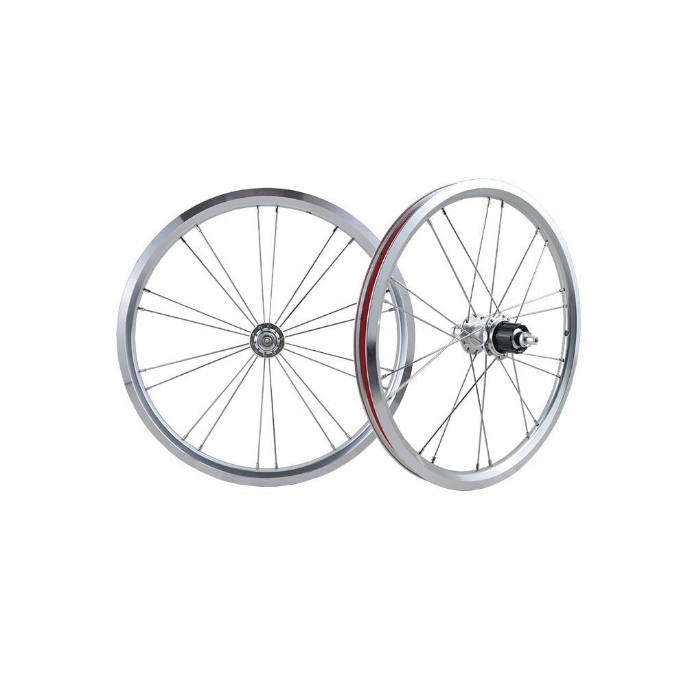 Litepro 16Inch 349 For Brompton Bicycle External 7Speed Wheelset 74x112MM 4 Bearing Aluminum Alloy Wheels Rims