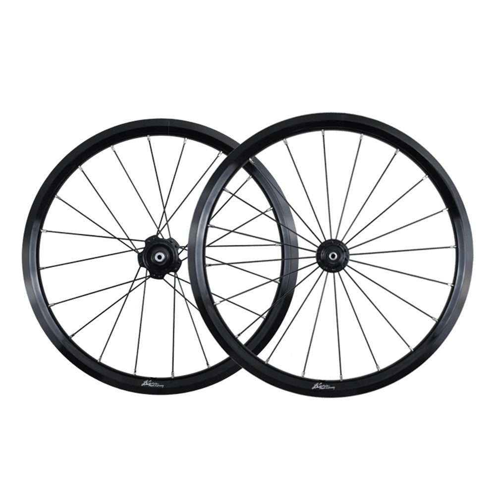 Litepro 16Inch 349 For Brompton Bicycle External 7Speed Wheelset 74x112MM 4 Bearing Aluminum Alloy Wheels Rims