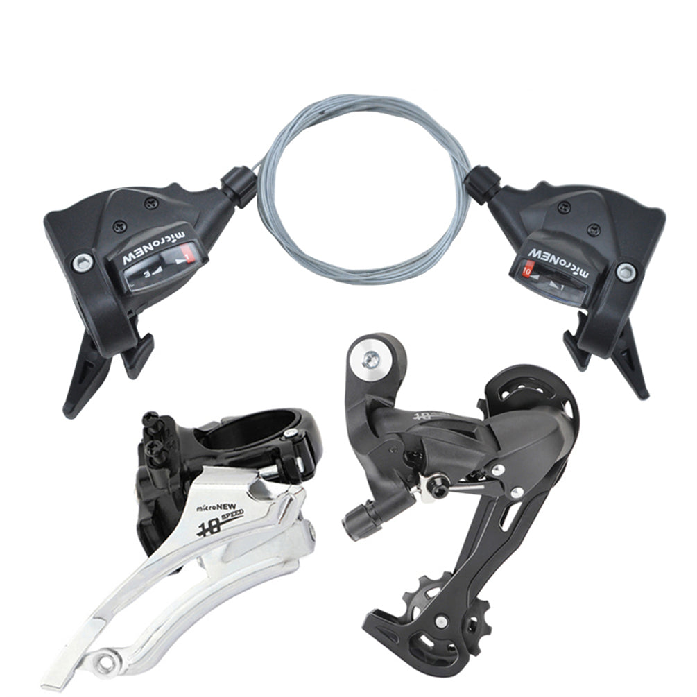 Litepro microNEW Mountain Bicycle Finger Dial 3x7 8 9 10 11 Speed Road Bike Front Rear Derailleur Shifter