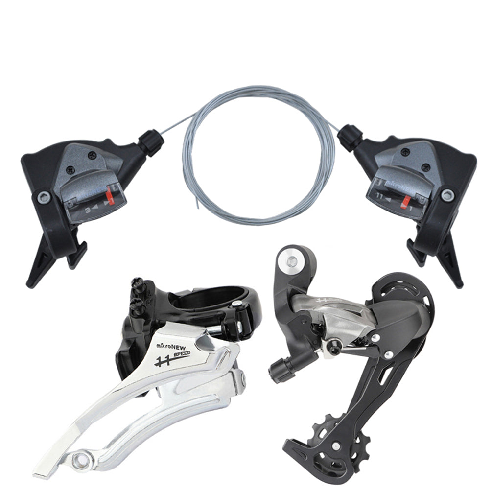 Litepro microNEW Mountain Bicycle Finger Dial 3x7 8 9 10 11 Speed Road Bike Front Rear Derailleur Shifter