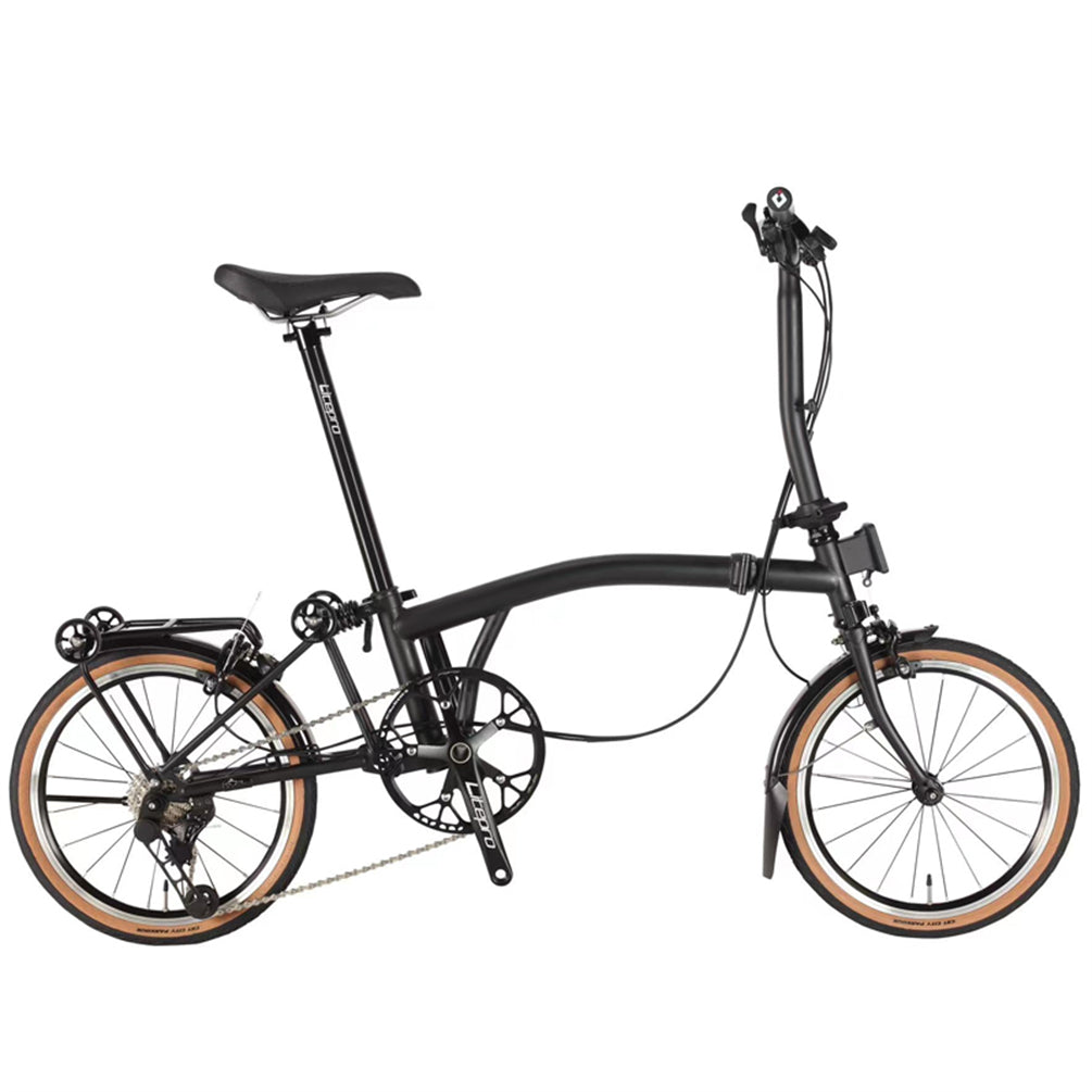 Litepro CR7 16inch 7 Speed Thr-fold Folding Bike