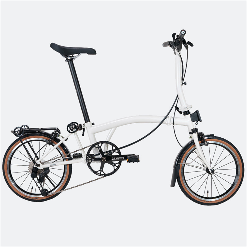 Litepro CR7 16inch 7 Speed Thr-fold Folding Bike