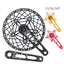 LP Litepro Integrated Hollow Crank+Spider Chainring