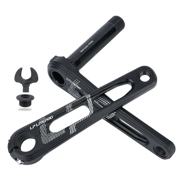 LP Litepro Integrated Hollow Crank+Spider Chainring