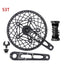 LP Litepro Integrated Hollow Crank+Spider Chainring