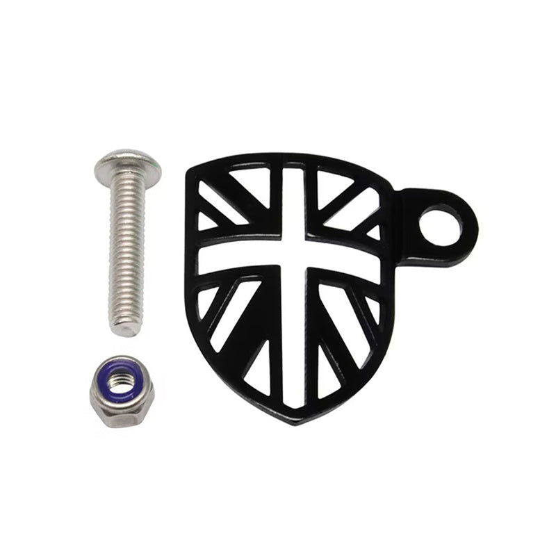 Litepro Brompton Frame Protection Kit – Aluminum Alloy, 6-Piece Set (Fork Cable Guide/Rear Hook/Main Frame/BB/Rear Chainstay), Black/Red/Gold/Silver
