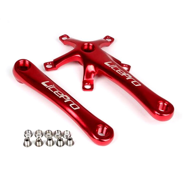 Litepro Guarnitura Bici Con Corona BCD130 Foro Quadrato - 170mm - Alluminio