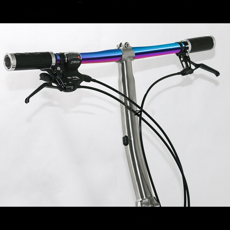 Manillar plegable de aleación de titanio para bicicleta 25,4*580MM para Brompton