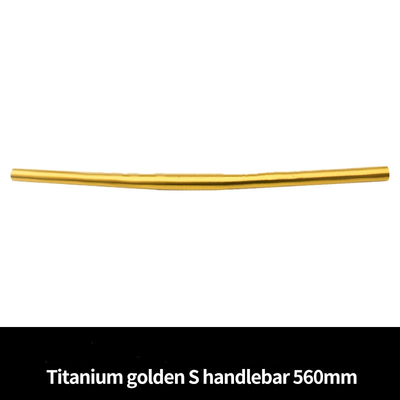 Manillar plegable de aleación de titanio para bicicleta 25,4*580MM para Brompton