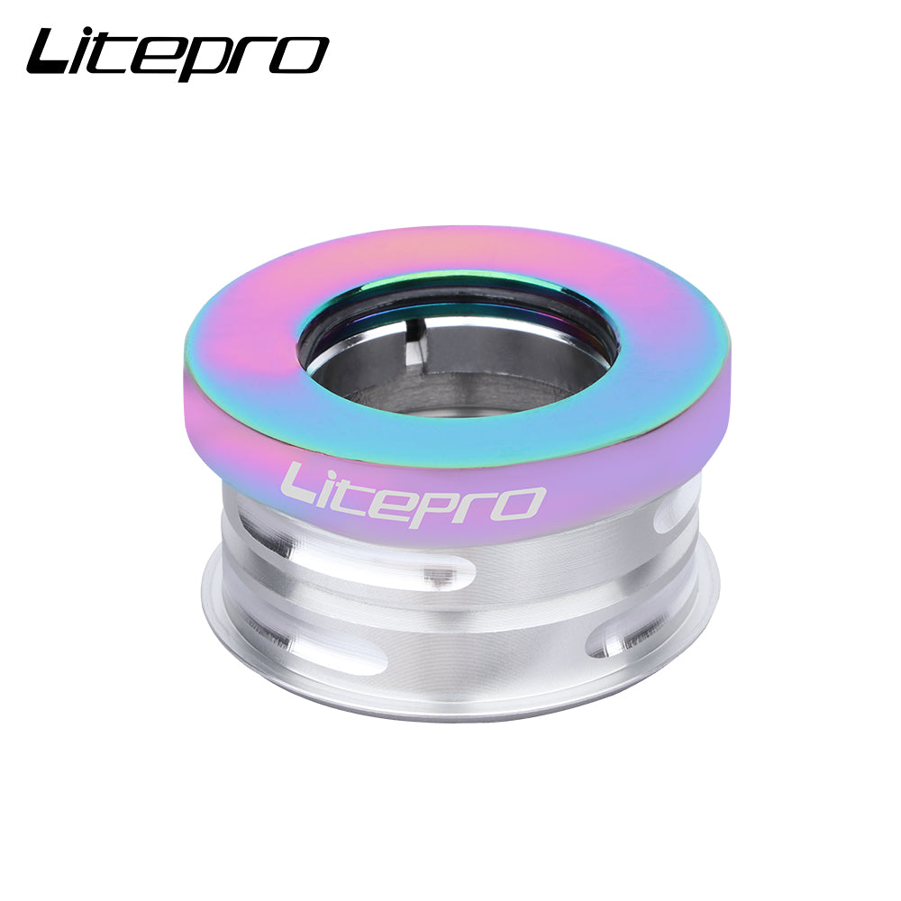Litepro 44mm Headset – 74g CNC Aluminum, Universal Folding Bike Fit