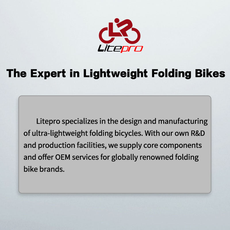 Litepro S9 16inch 9 Speed Tri-fold Folding Bike Aluminum Alloy Frame Red