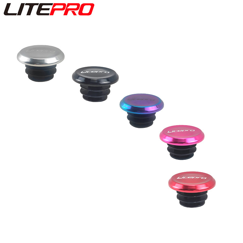 Litepro Plastic Handlebar Plugs for Mountian Bike Road Bike Folding Bike
