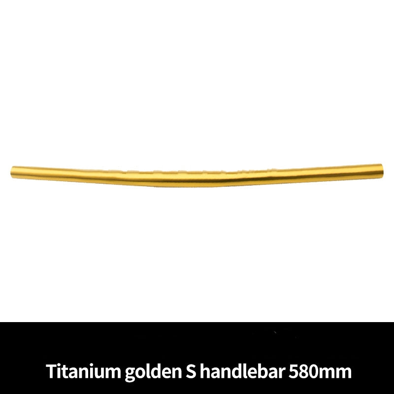 Manillar plegable de aleación de titanio para bicicleta 25,4*580MM para Brompton