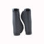 Litepro Leather Handlebar Grips – PU Leather + Aluminum Ends, 22.2mm, Brown/Black (136g/198g per Pair)