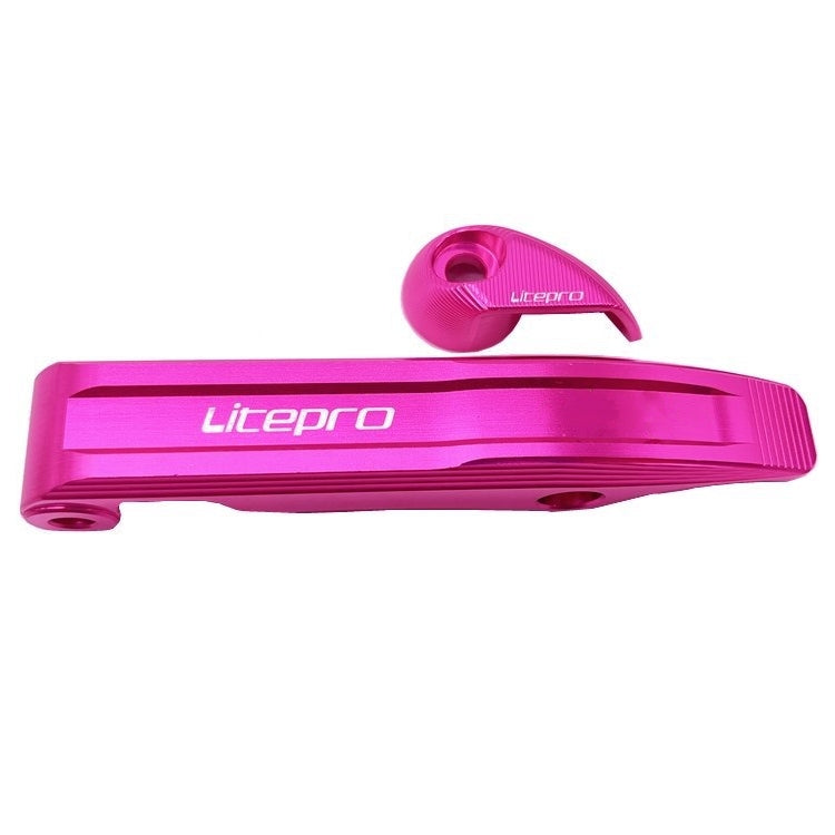Litepro Folding Bike Locking Buckle – Aluminum Alloy Safety Cap for Dahon/Fnhon Bikes, 49g, 8 Colors (Dual Safety Design)