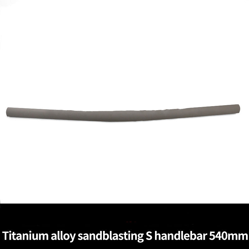 Manillar plegable de aleación de titanio para bicicleta 25,4*580MM para Brompton