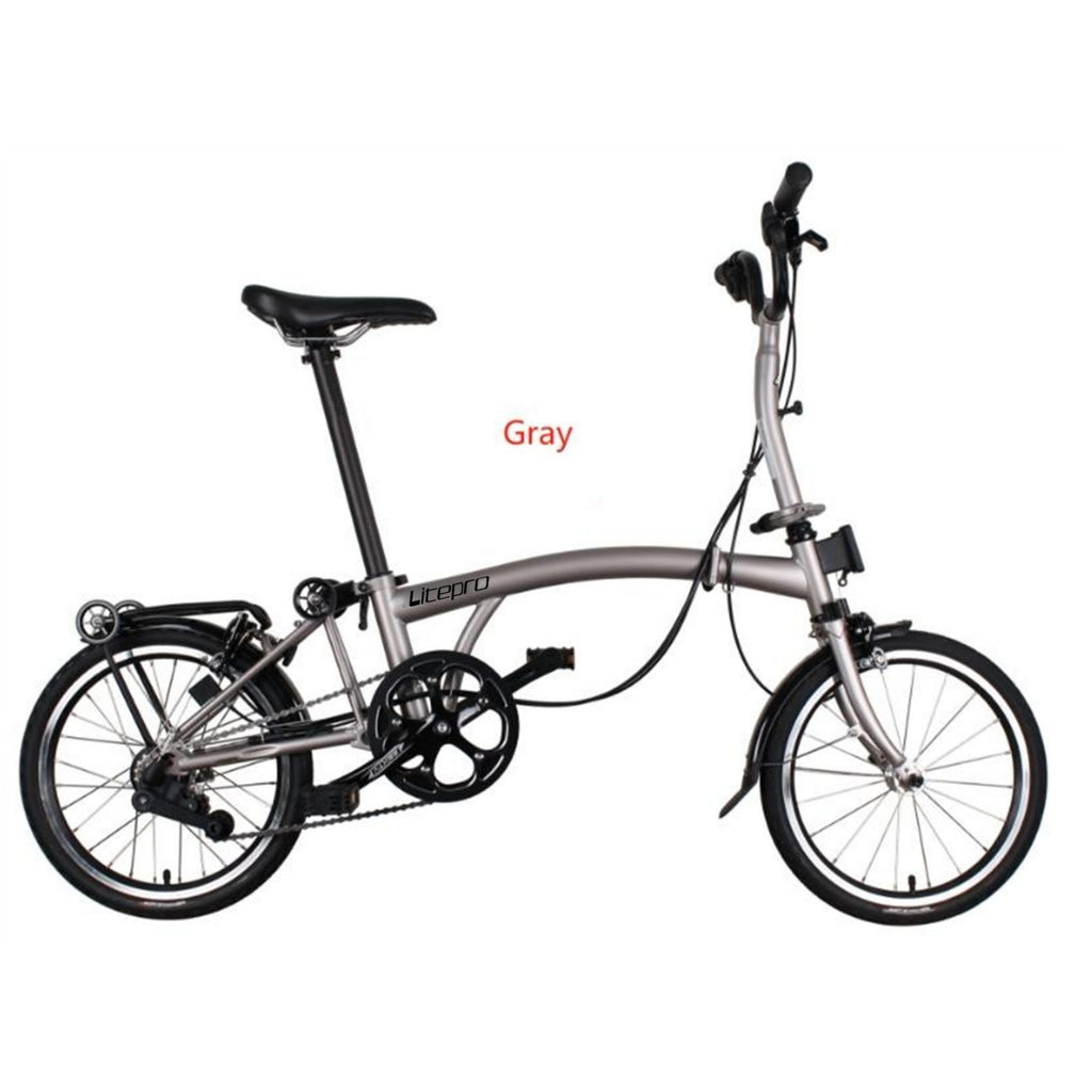 Litepro CR6 16Inch 6 Speed Tri-fold Folding Bike