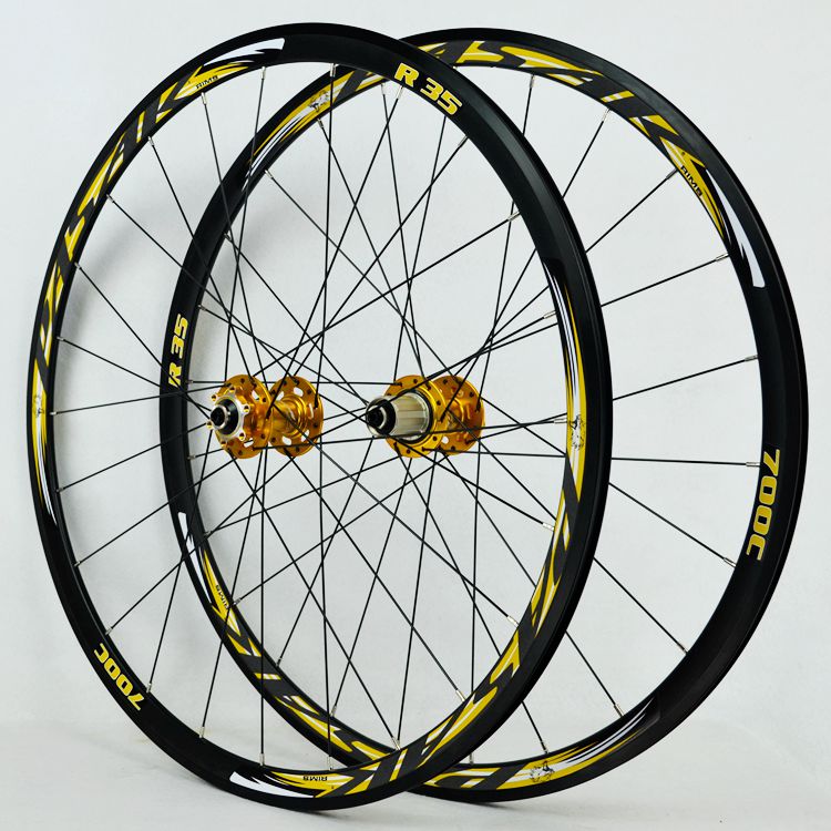Litepro R35 700C Road Bike Wheelset 29inch Disc Brake Cross Country Bicycle Wheel Set 30MM Rim Round Spoke Ultralight 1700g