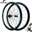 Litepro Road Bicycle 700C Wheelset 40MM V Brake Aluminum Alloy Wheels Front 20H Rear 24H 12Speed Straight Pull Rim 6 Claw 100 135