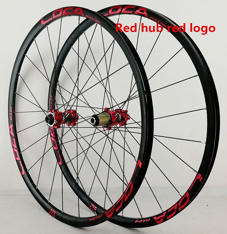 Litepro MTB Mountain Bike 26/27.5/29inch Wheelset Thru-axis Axle Disc Brake 24H 6Claws Stright Pull 12Speed Wheels 700C Rim