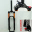 Litepro MTB Mountain Bike Air Fork 26" 27.5" 29inch ER 1-1/8" Suspension Forks Gas Resilience Oil Damping Line Lock Disc Brake