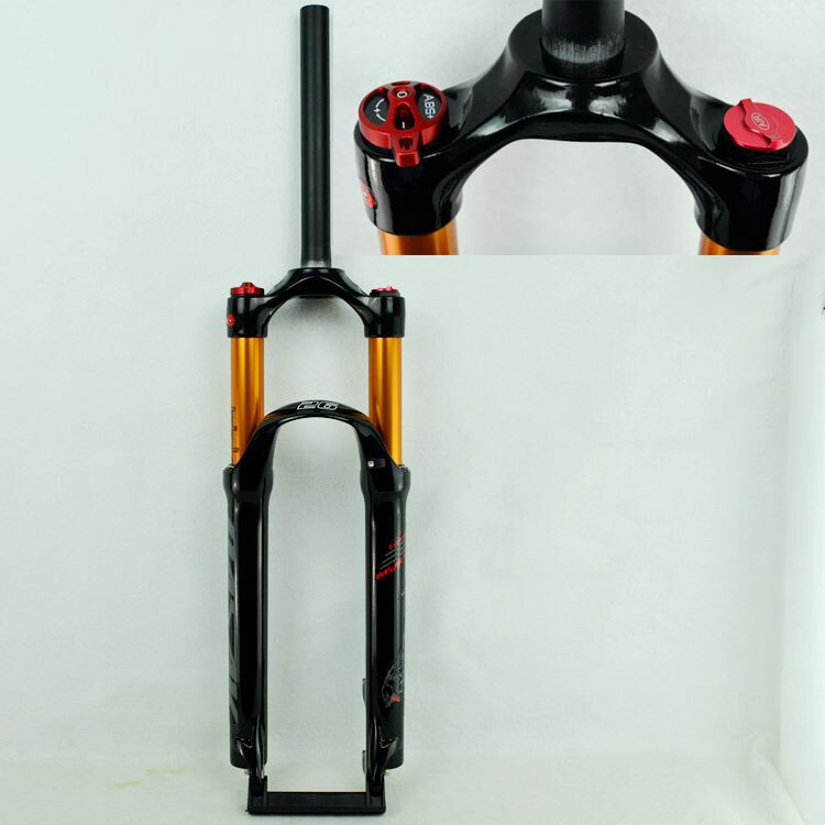 Litepro MTB Mountain Bike Air Fork 26" 27.5" 29inch ER 1-1/8" Suspension Forks Gas Resilience Oil Damping Line Lock Disc Brake