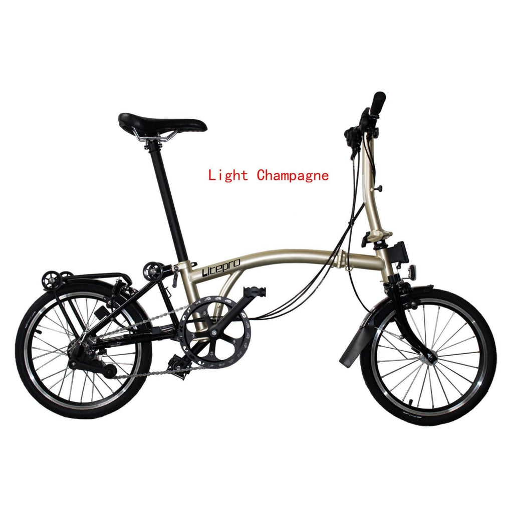 Litepro CR6 16Inch 6 Speed Tri-fold Folding Bike