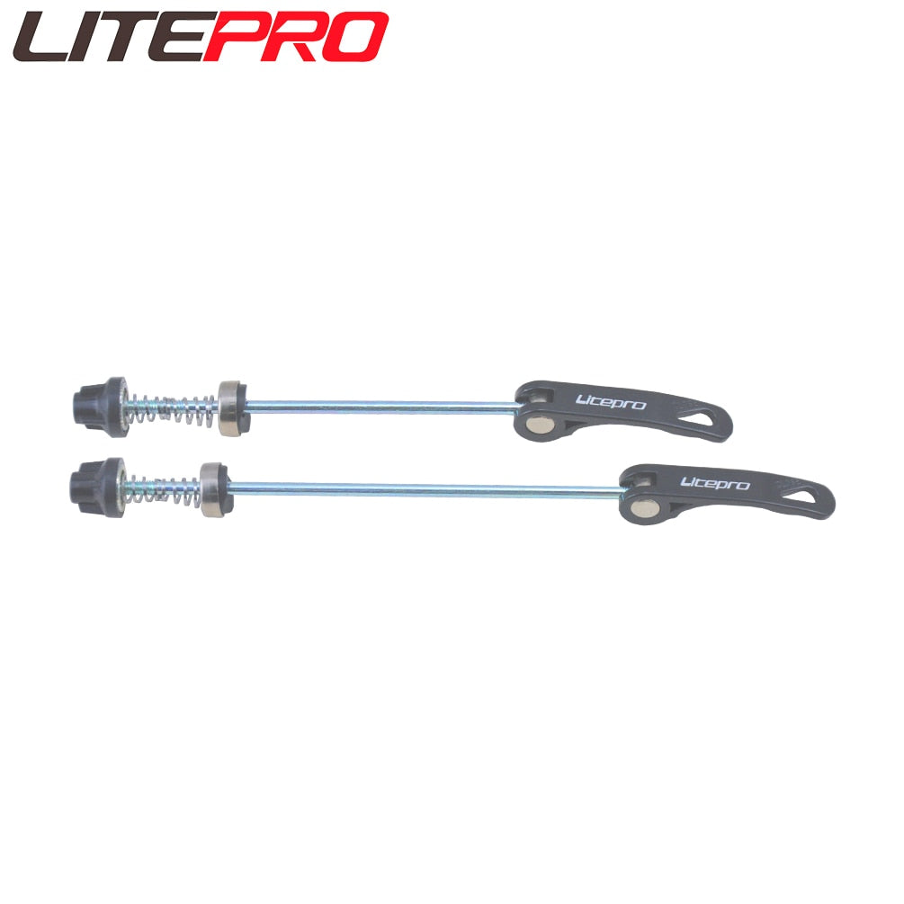 Litepro Aluminum Alloy Quick Release Lever Wheels Skewers