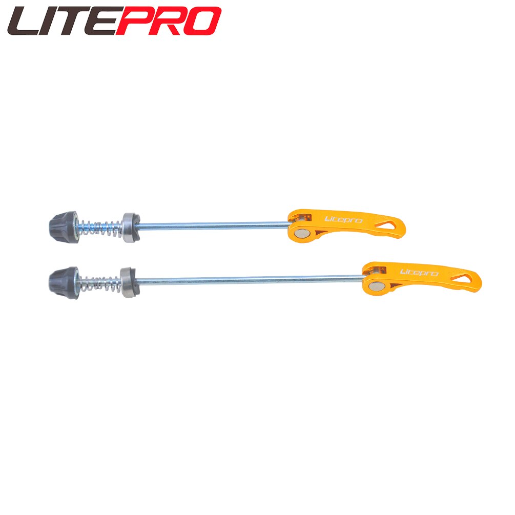 Litepro Aluminum Alloy Quick Release Lever Wheels Skewers
