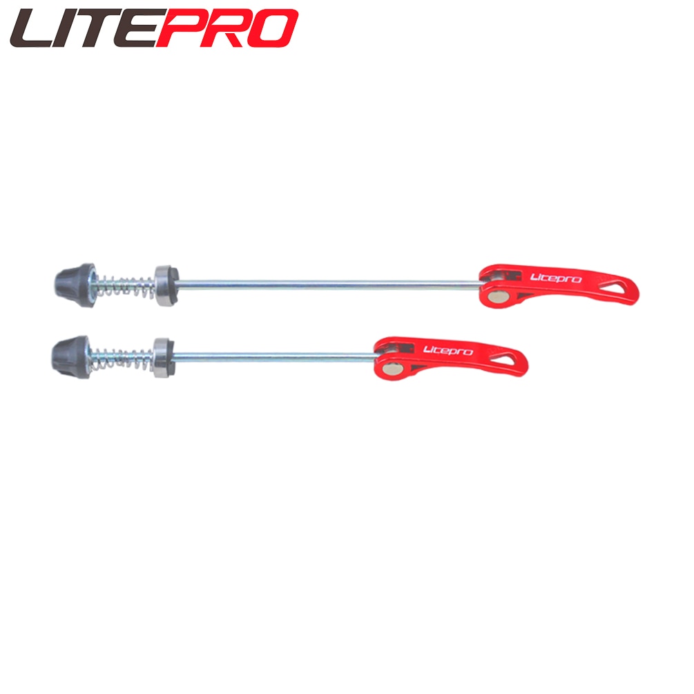 Litepro Aluminum Alloy Quick Release Lever Wheels Skewers