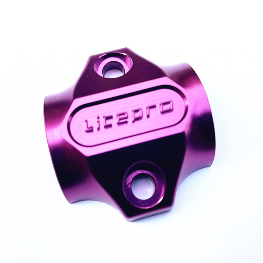 Litepro 25.4mm Head Tube Cap – Aluminum/Titanium, Dual-Bolt Design, 7 Color Options