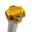 Litepro 25.4mm Head Tube Cap – Aluminum/Titanium, Dual-Bolt Design, 7 Color Options