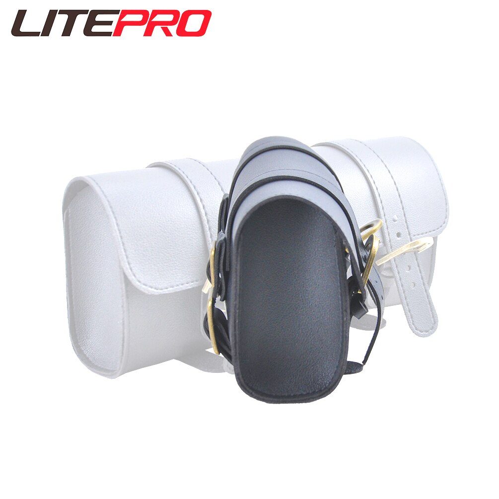 Litepro Leather Retro Handlebar Portable Hanging Bags