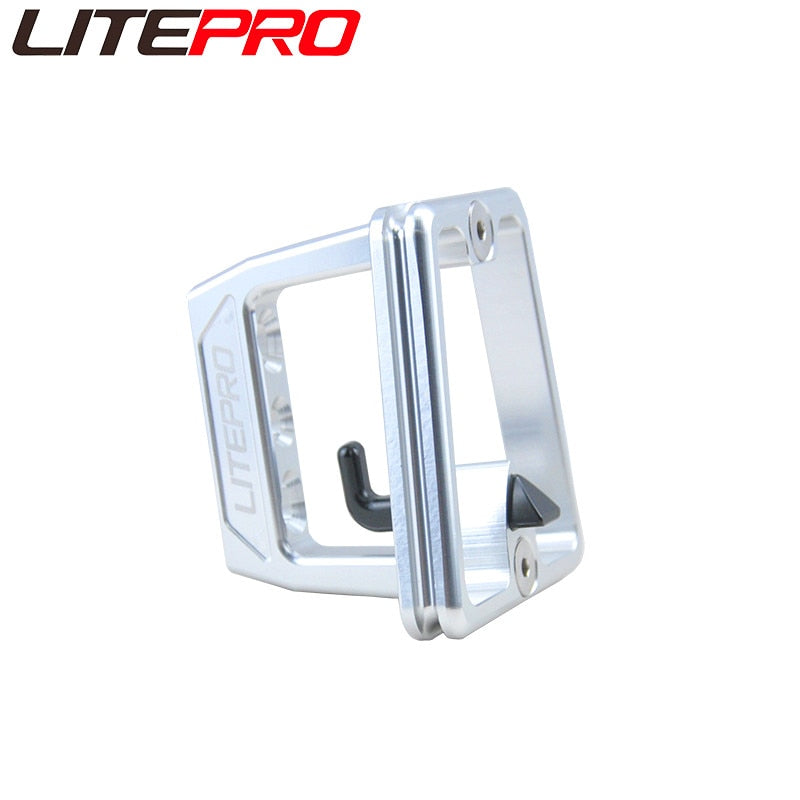 Litepro Folding Bicycle Split Pig Nose Pad For Brompton 3 Hole Front Carrier